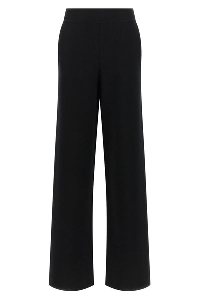 max mara baldo knit pants define an essential silhouette through a fluid sarto
