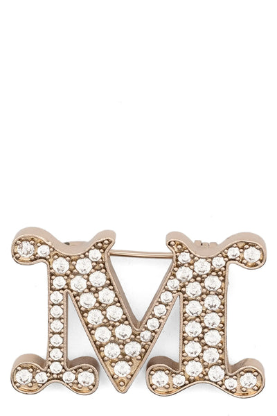 the max mara facella brooch embodies the essence of contemporary luxury throug