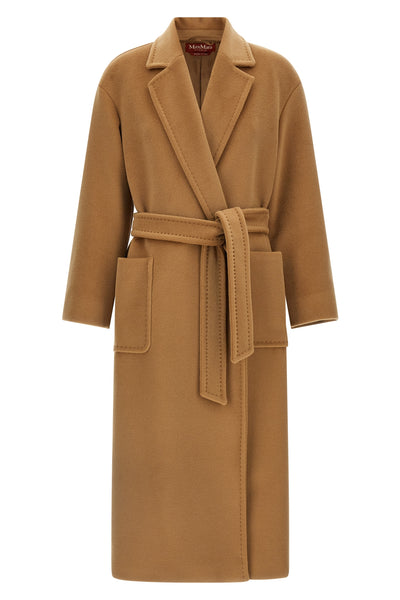 the max mara studio giambo coat redefines luxury outerwear through an envelopi