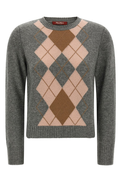 the max mara studio faraone jersey features a classic silhouette defined by a