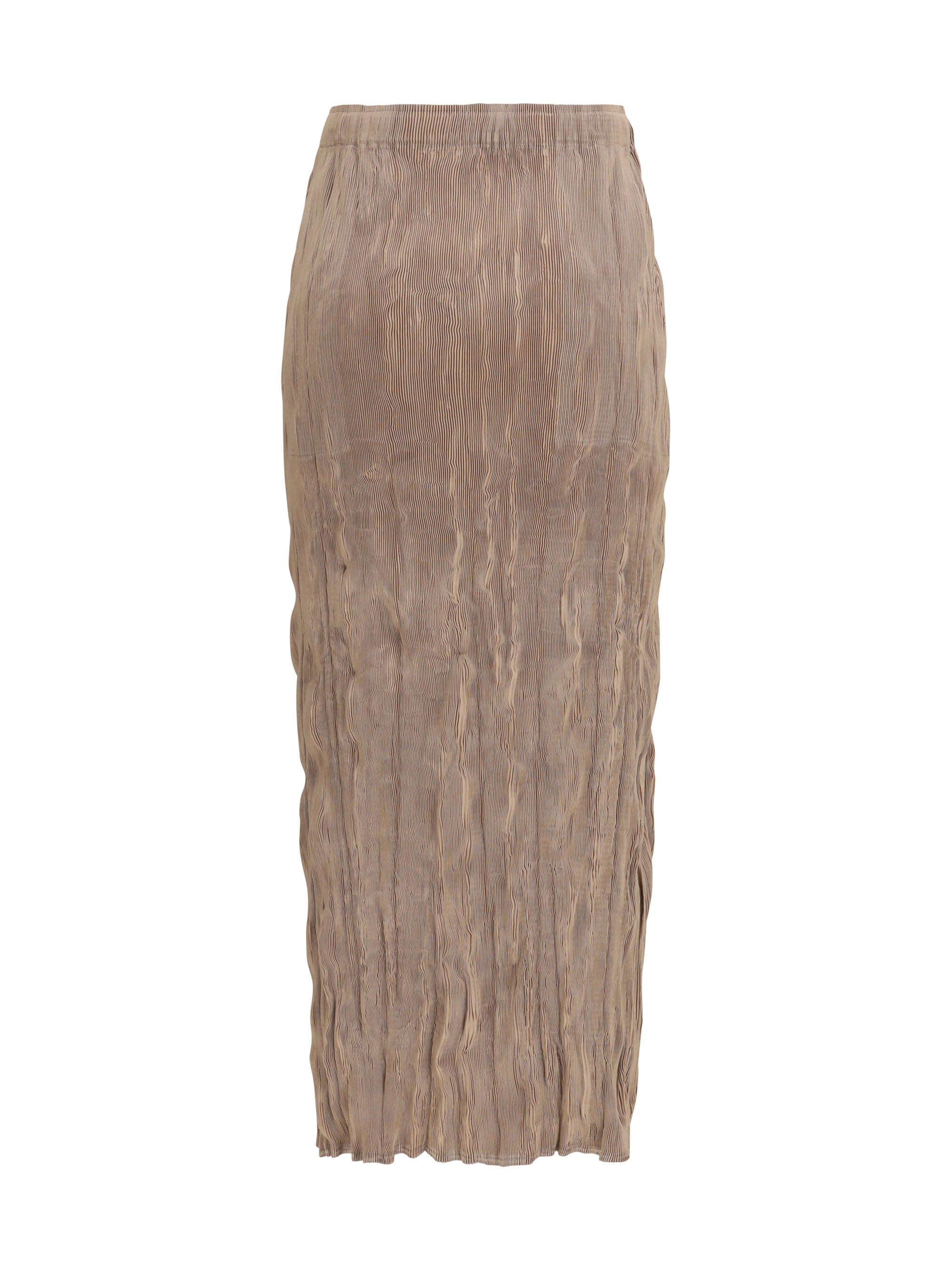 GONGDID DESIGN OS wavy midi skirt