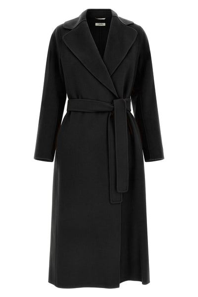 the s max mara poldo coat embodies sartorial excellence through an enveloping