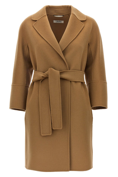 the arona coat by s max mara defines sartorial excellence through a cocoon ro
