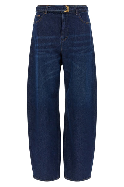 twinset jeans redefine the volumes of everyday wardrobe through a barrel-structu