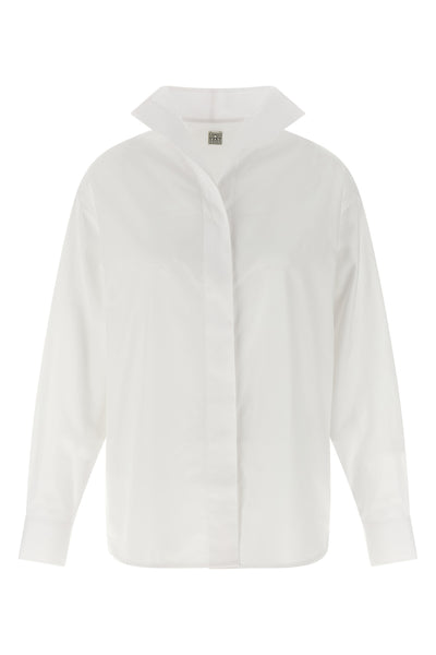 sharp cotton poplin shirt