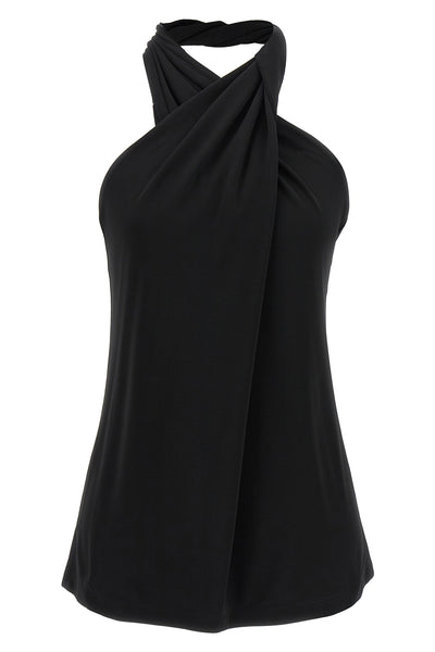 twistato hatler top in compact knit jersey