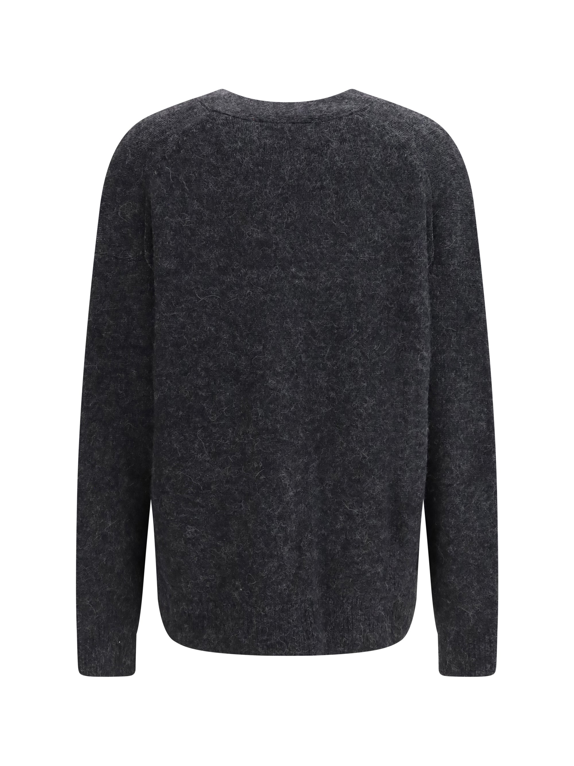 MARANT ETOILE 34 eborah cardigan in alpaca blend