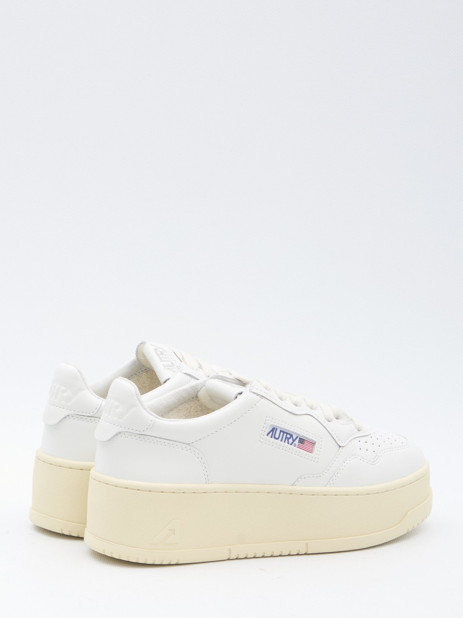 AUTRY 40 medalist platform low sneakers