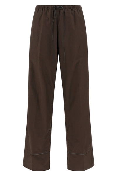 cotton poplin pants