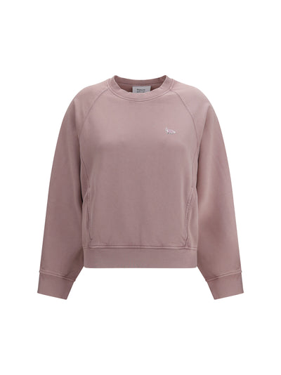 baby fox faded crewneck sweatshirt