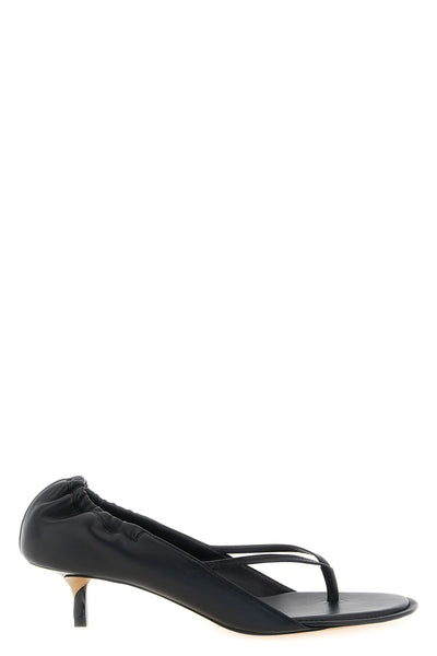 les sandales nu-pieds b nappa sandals in thong style