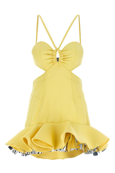 viscose mini dress