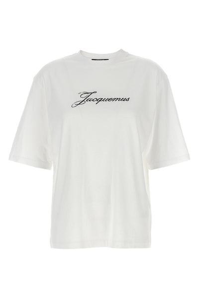 le t-shirt jacquemus cotton crew neck t-shirt