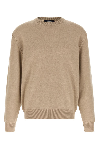 the jacquemus le maillot moulin crew neck jersey
