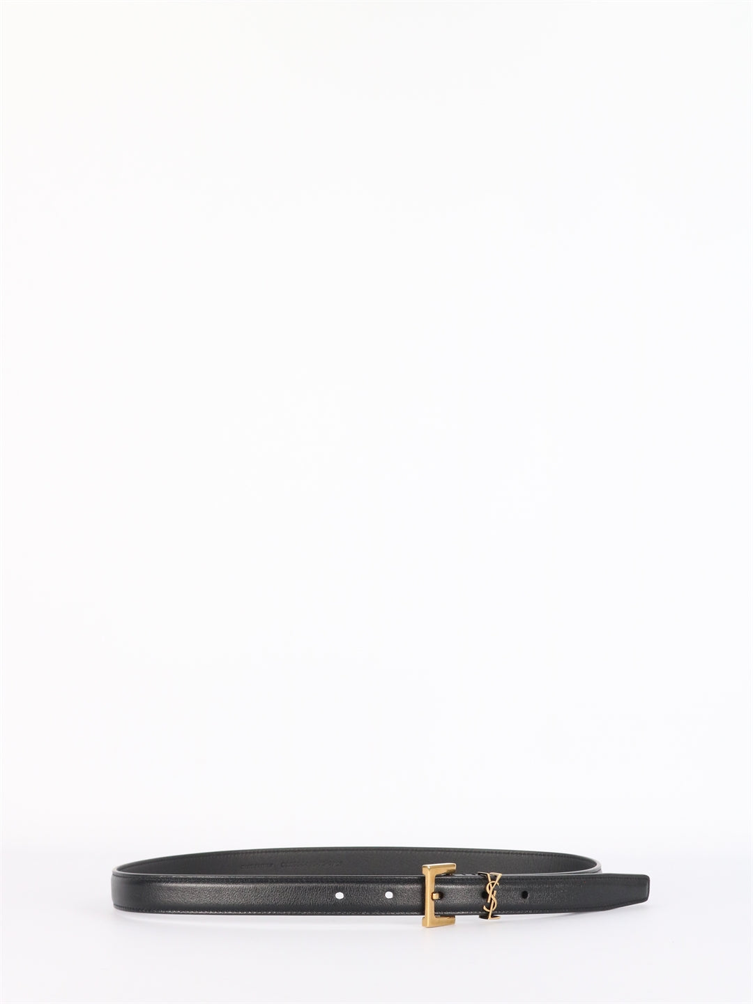 SAINT LAURENT 75 cassandre thin belt