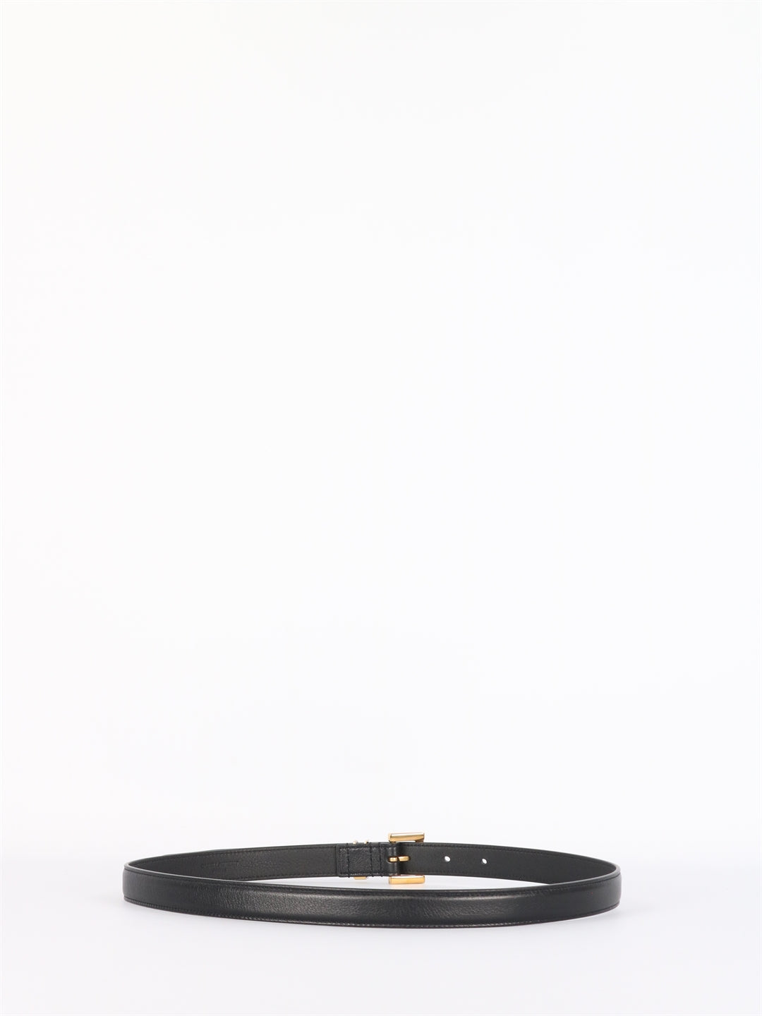 SAINT LAURENT 85 cassandre thin belt