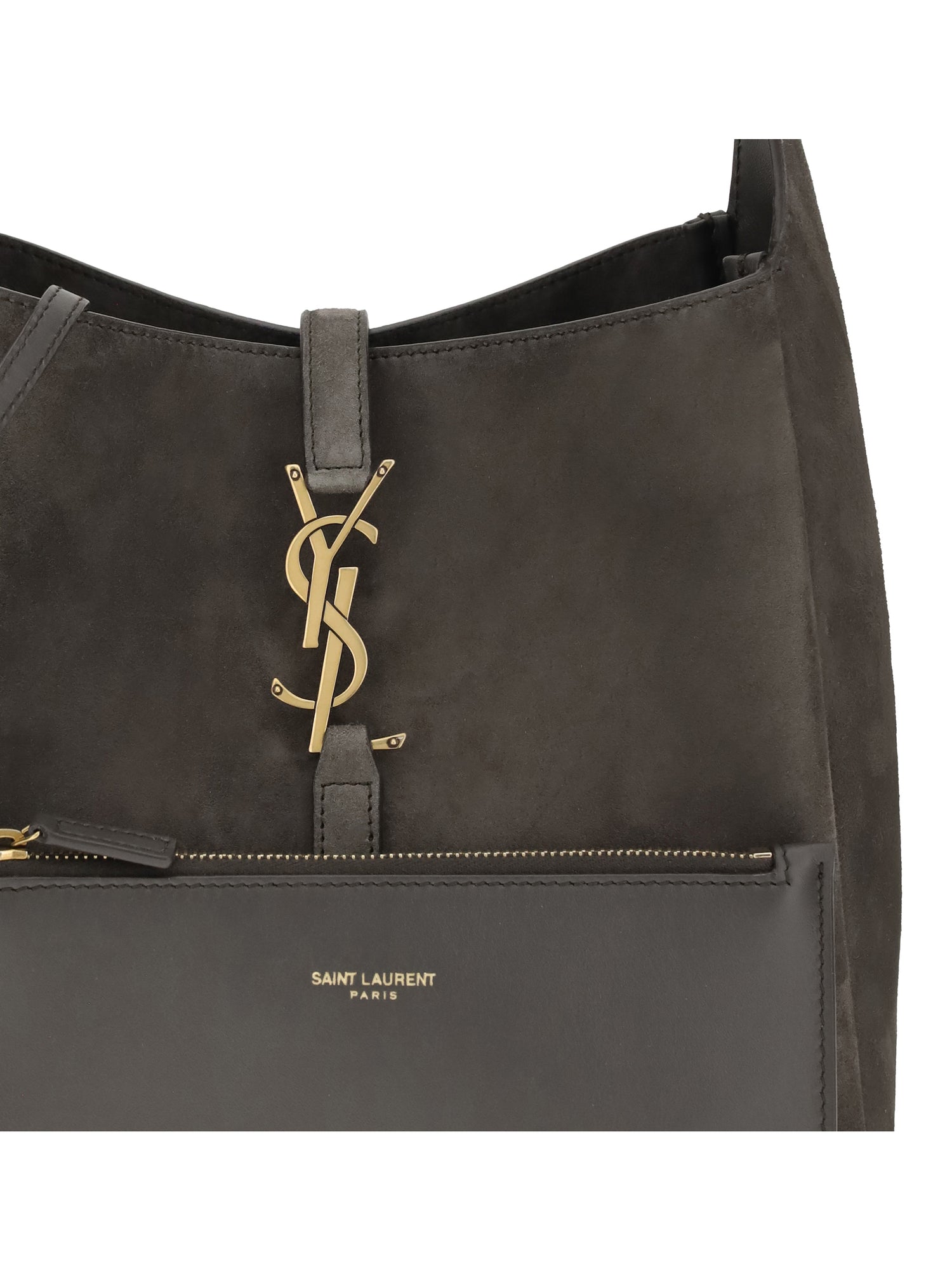 SAINT LAURENT OS le 5 à 7 small suede shoulder bag