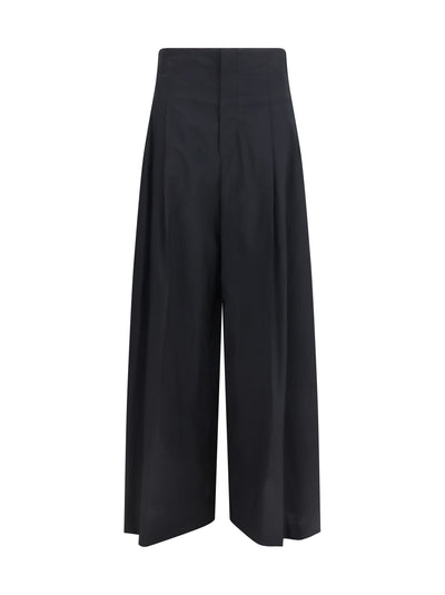 tech cotton poplin pants