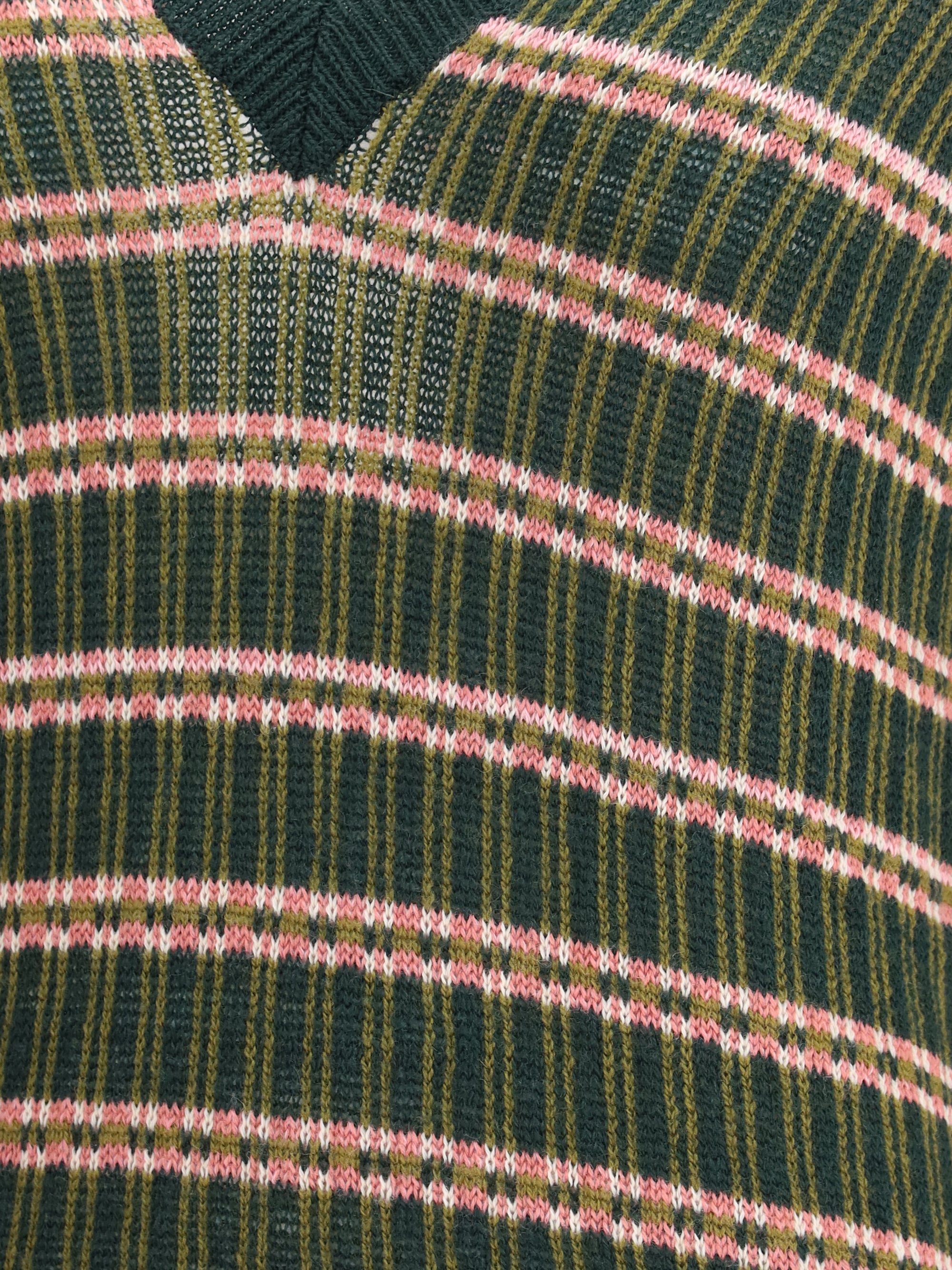 ETRO 42 striped wool sweater