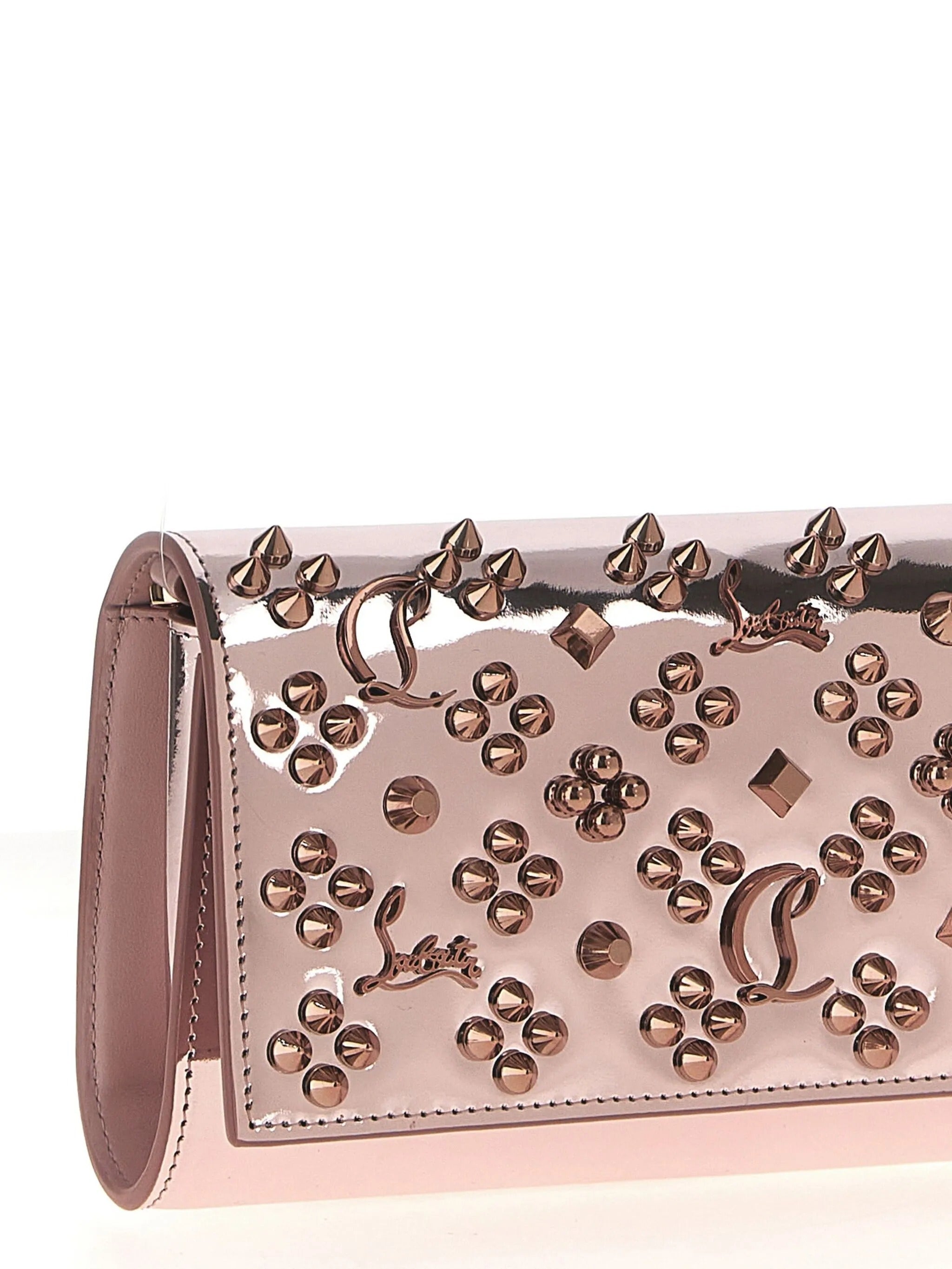 Christian Louboutin Paloma Loubinthesky Leather Wallet on Chain