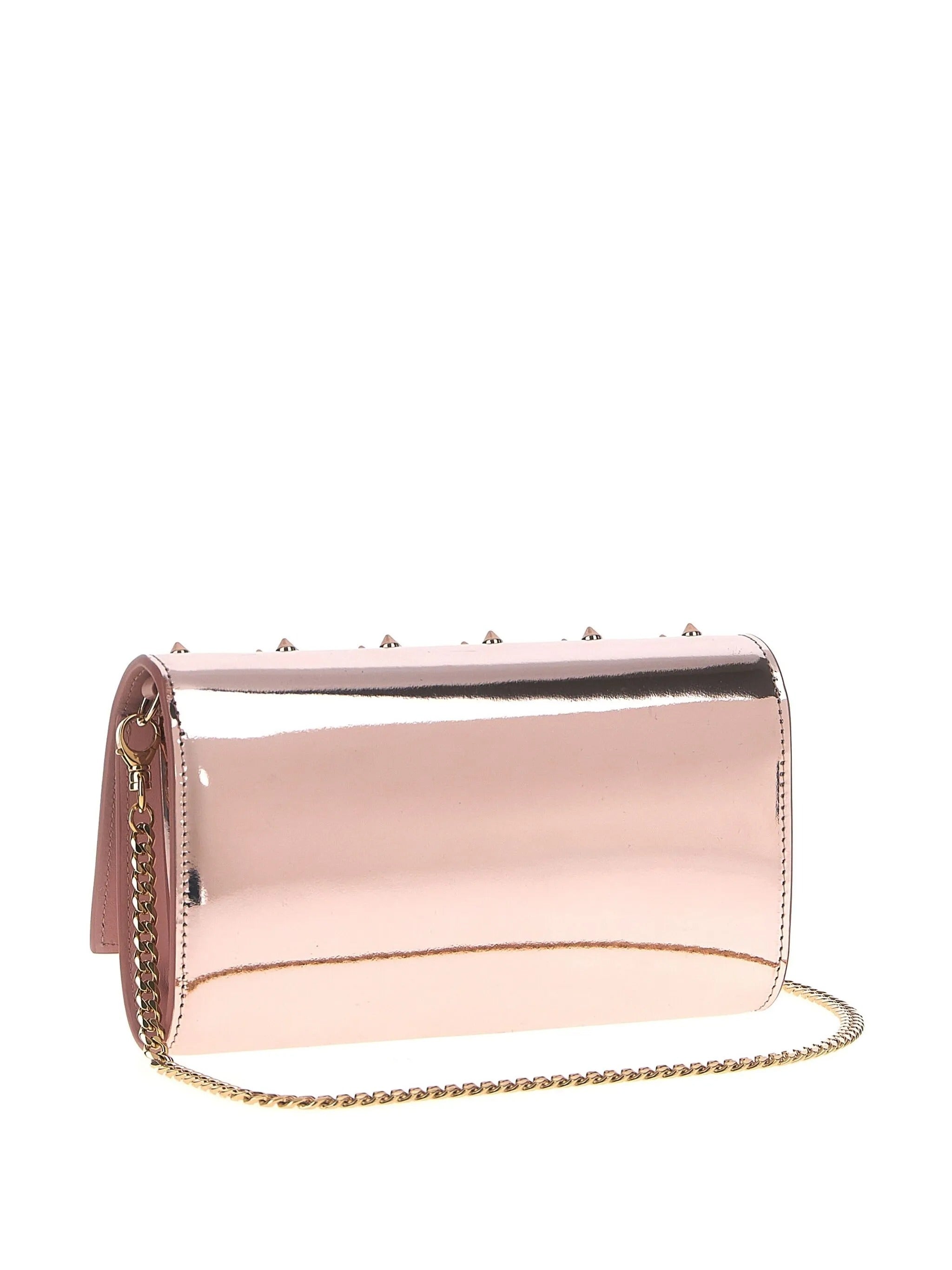 Christian Louboutin Paloma Loubinthesky Leather Wallet on Chain