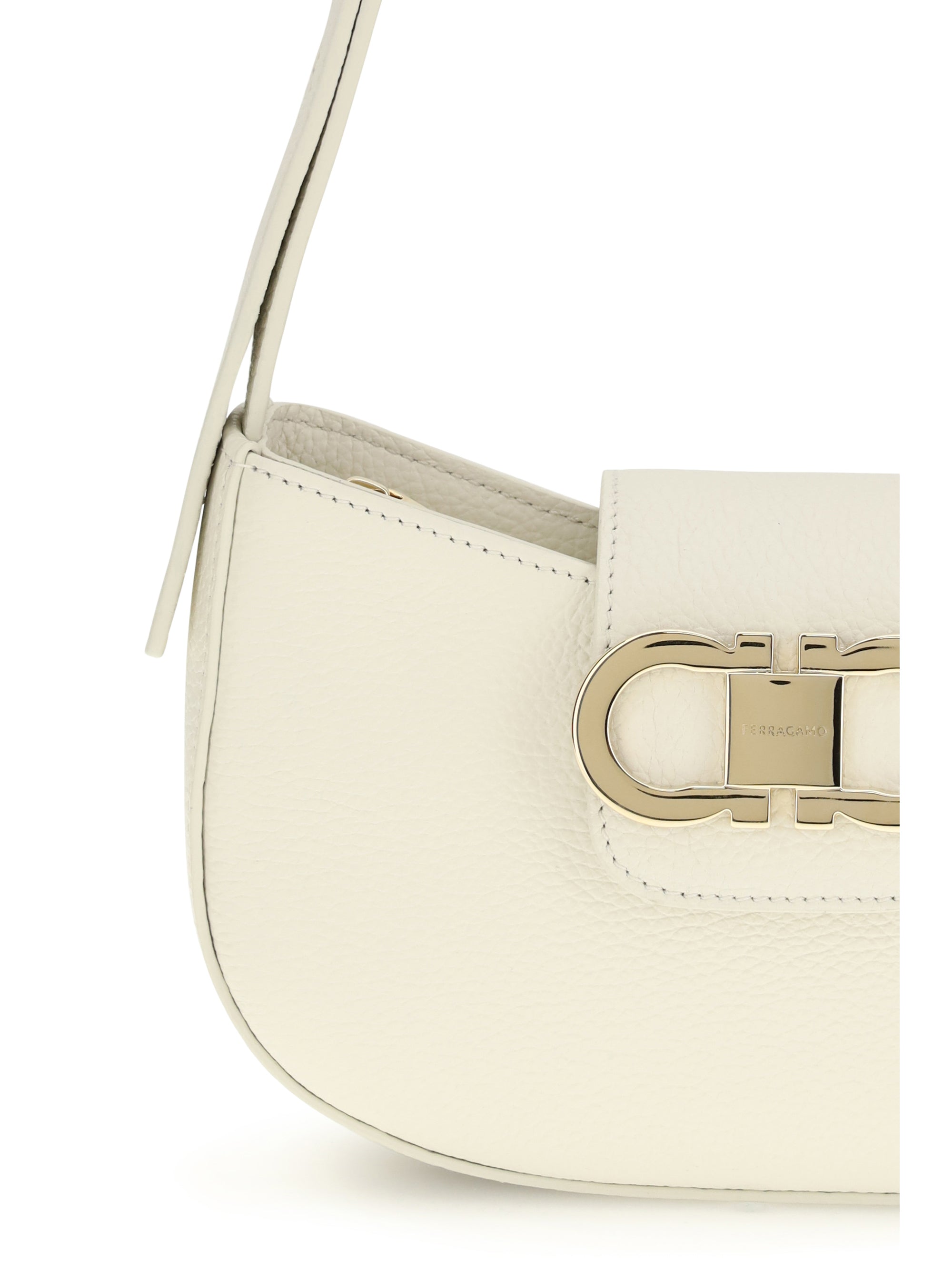 FERRAGAMO OS leather shoulder bag
