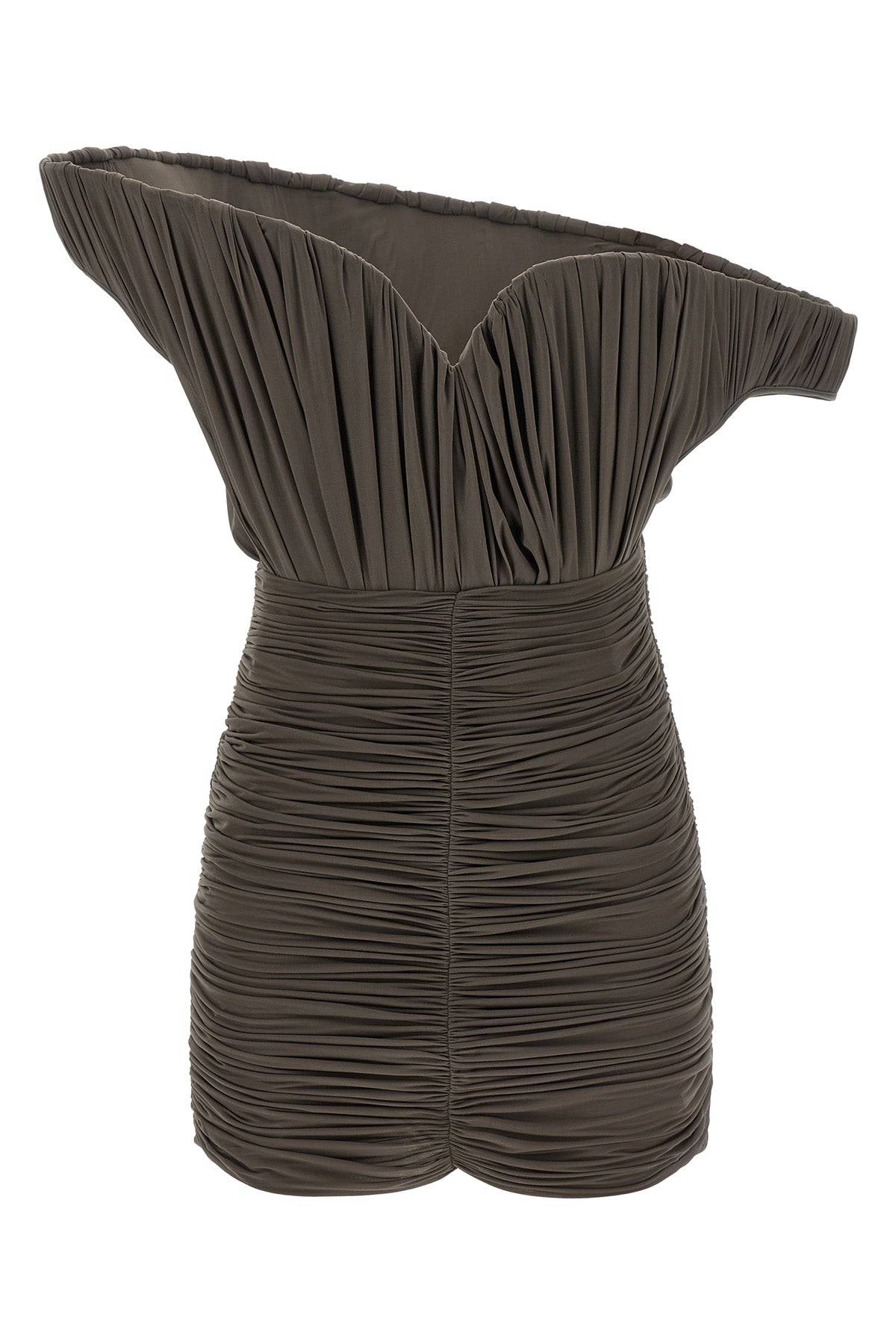 Magda Butrym 33 Mini Dress In Draped Jersey | Modecraze MODECRAZE Magda Butrym 33 Mini Dress In Draped Jersey | Modecraze MODECRAZE