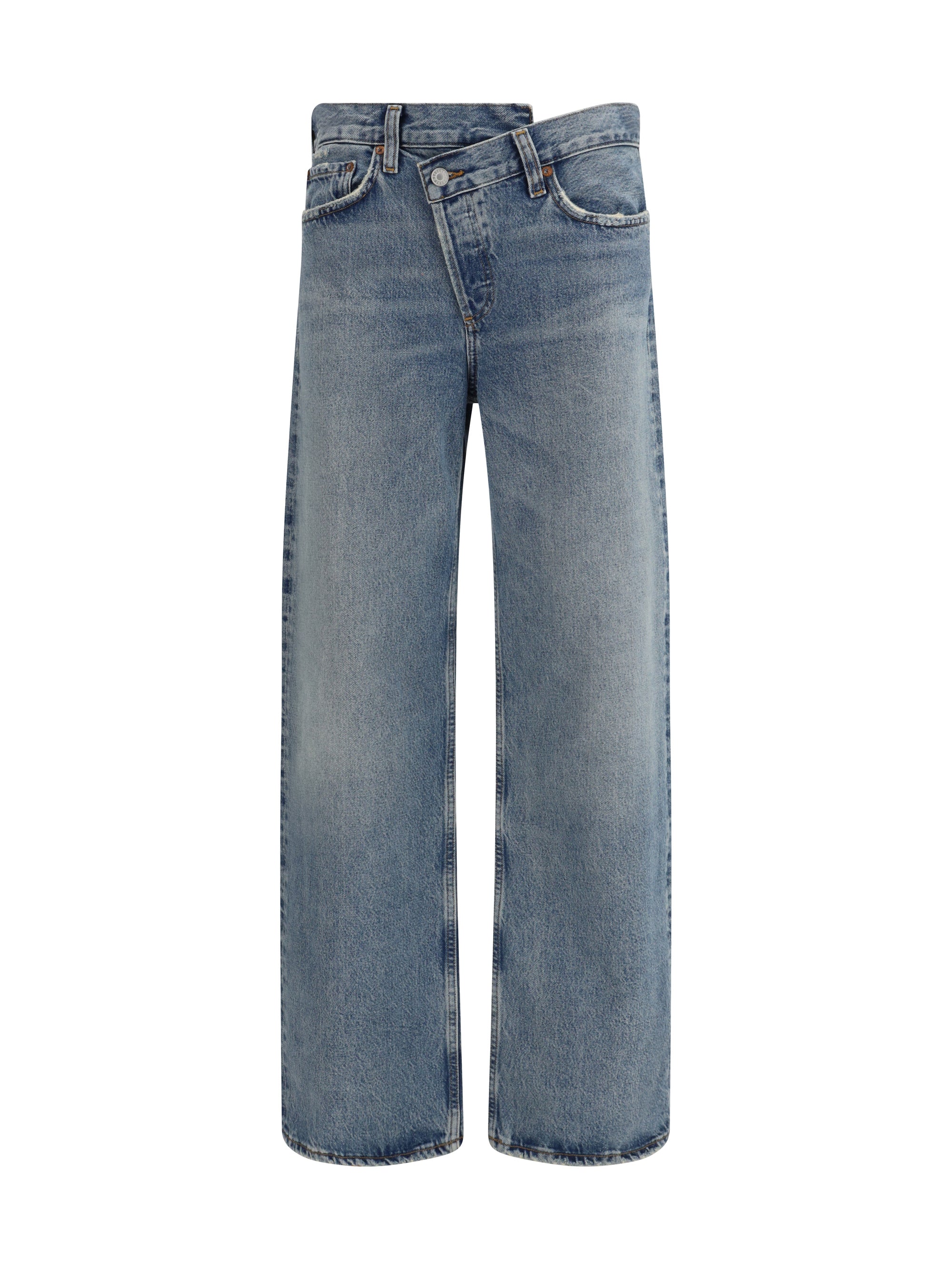 AGOLDE 24 arc criss cross jeans