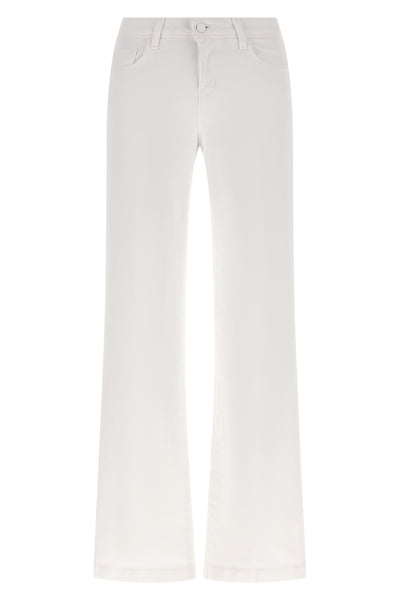 joanne garment-dyed stretch cotton denim jeans