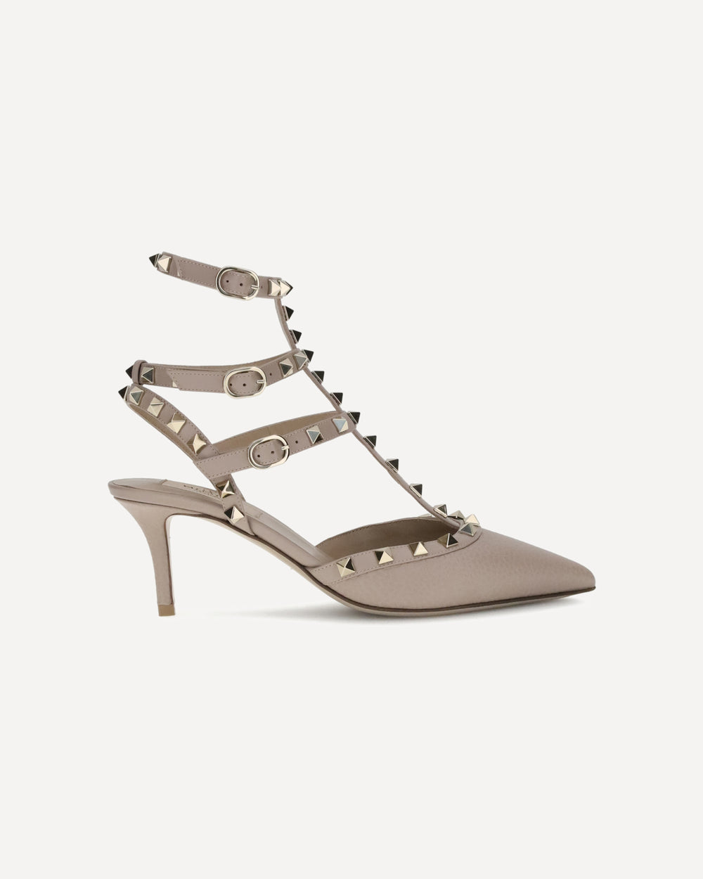 Valentino Garavani Rockstud Pumps Grey