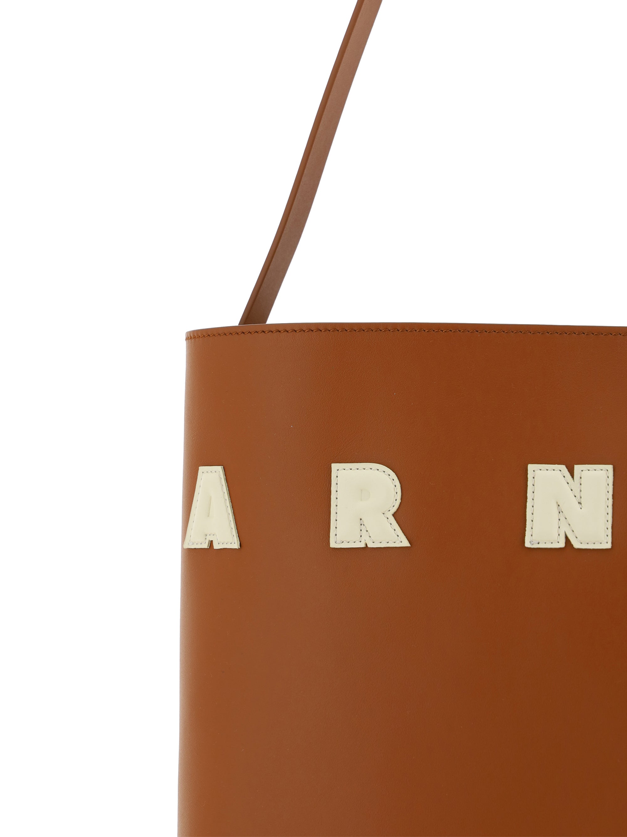 MARNI OS leather tote bag