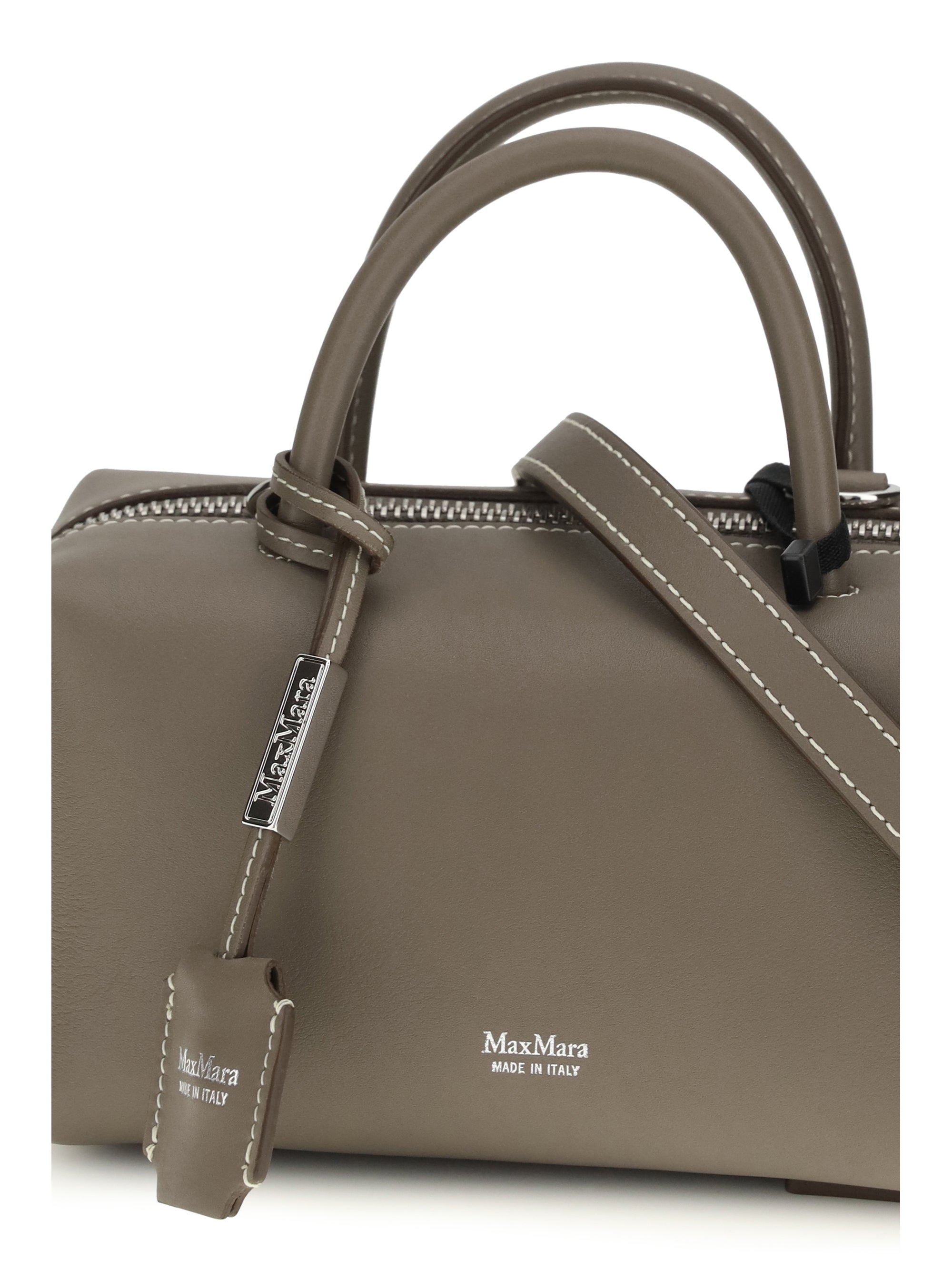 MAX MARA OS holdalls leather handbag