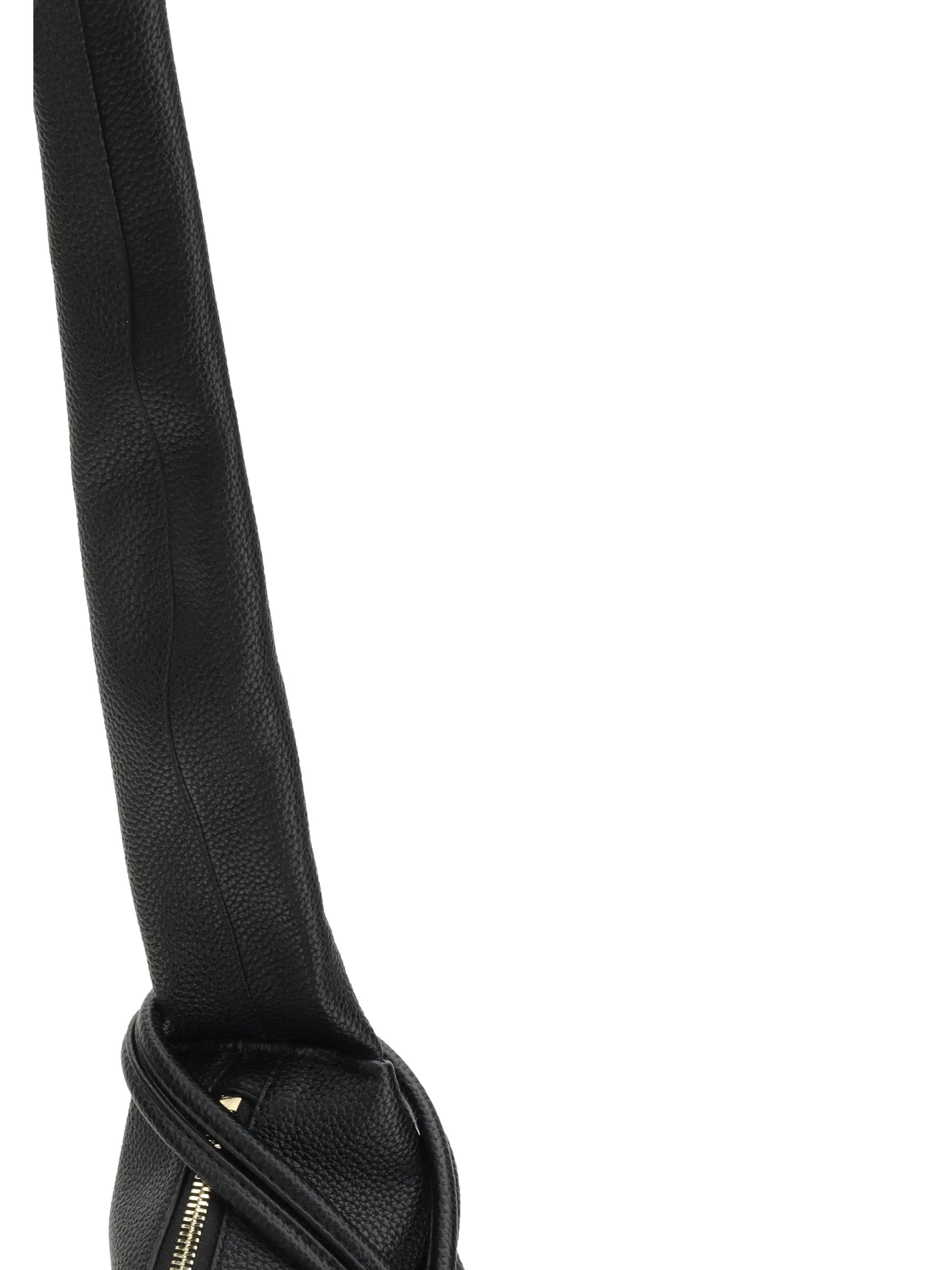 GANNI OS leather hobo shoulder bag