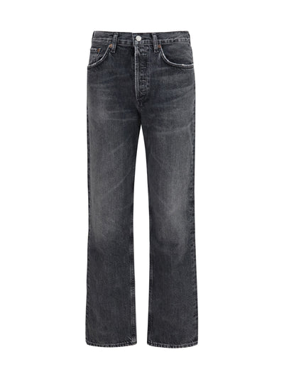 vintage straight-leg jeans