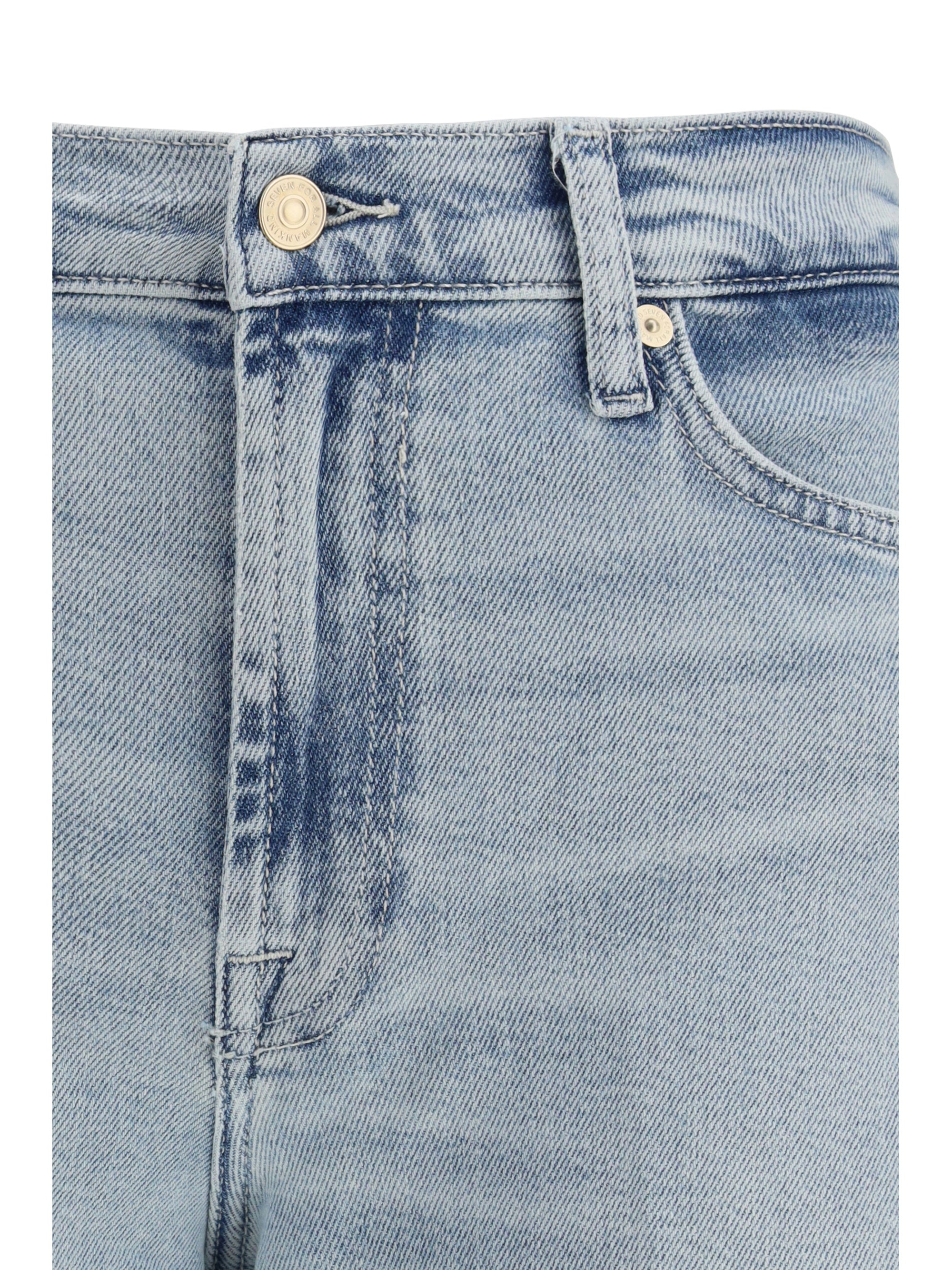 7FOR 25 lotta wide-leg jeans