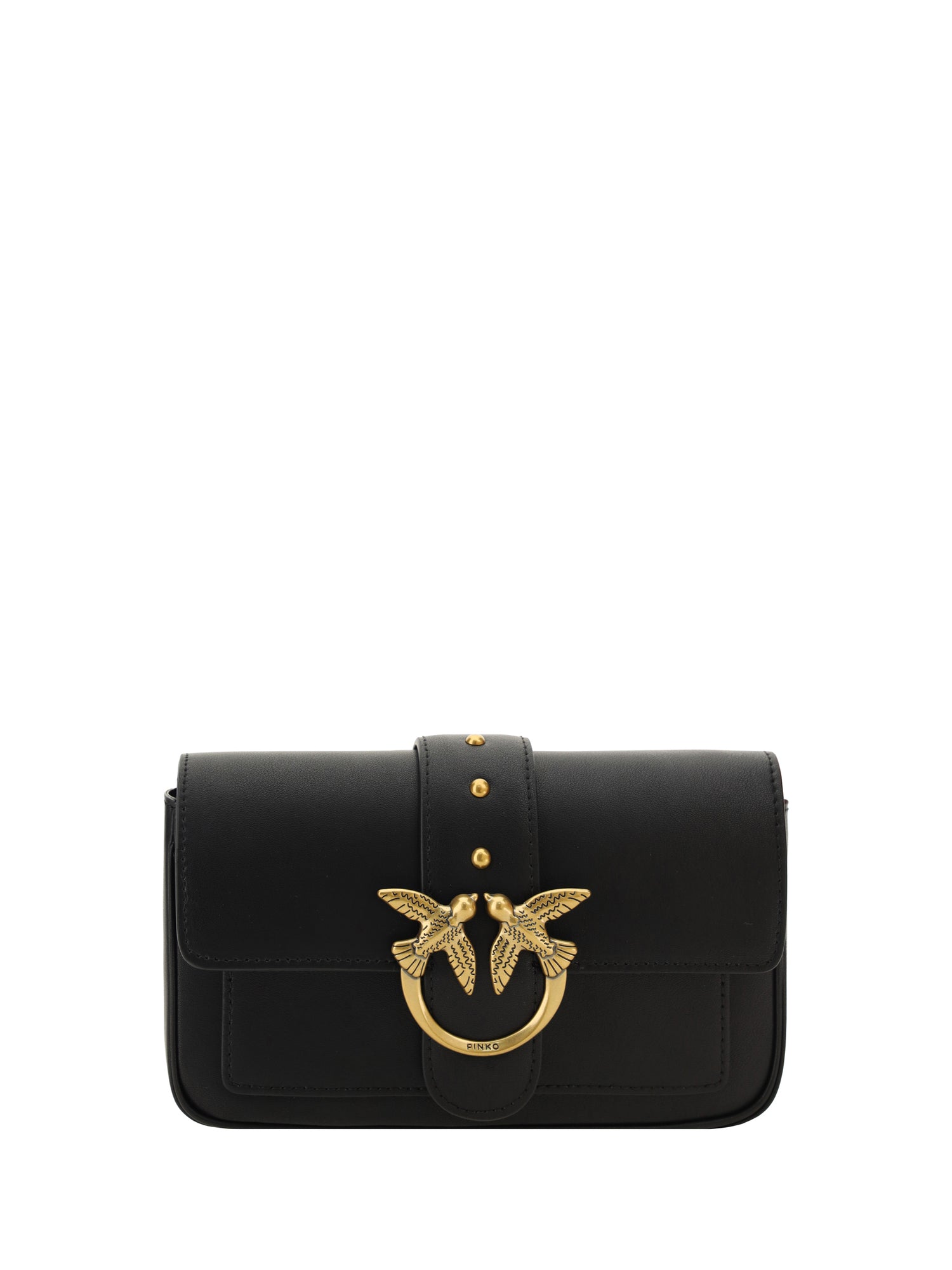 PINKO OS love one shoulder bag