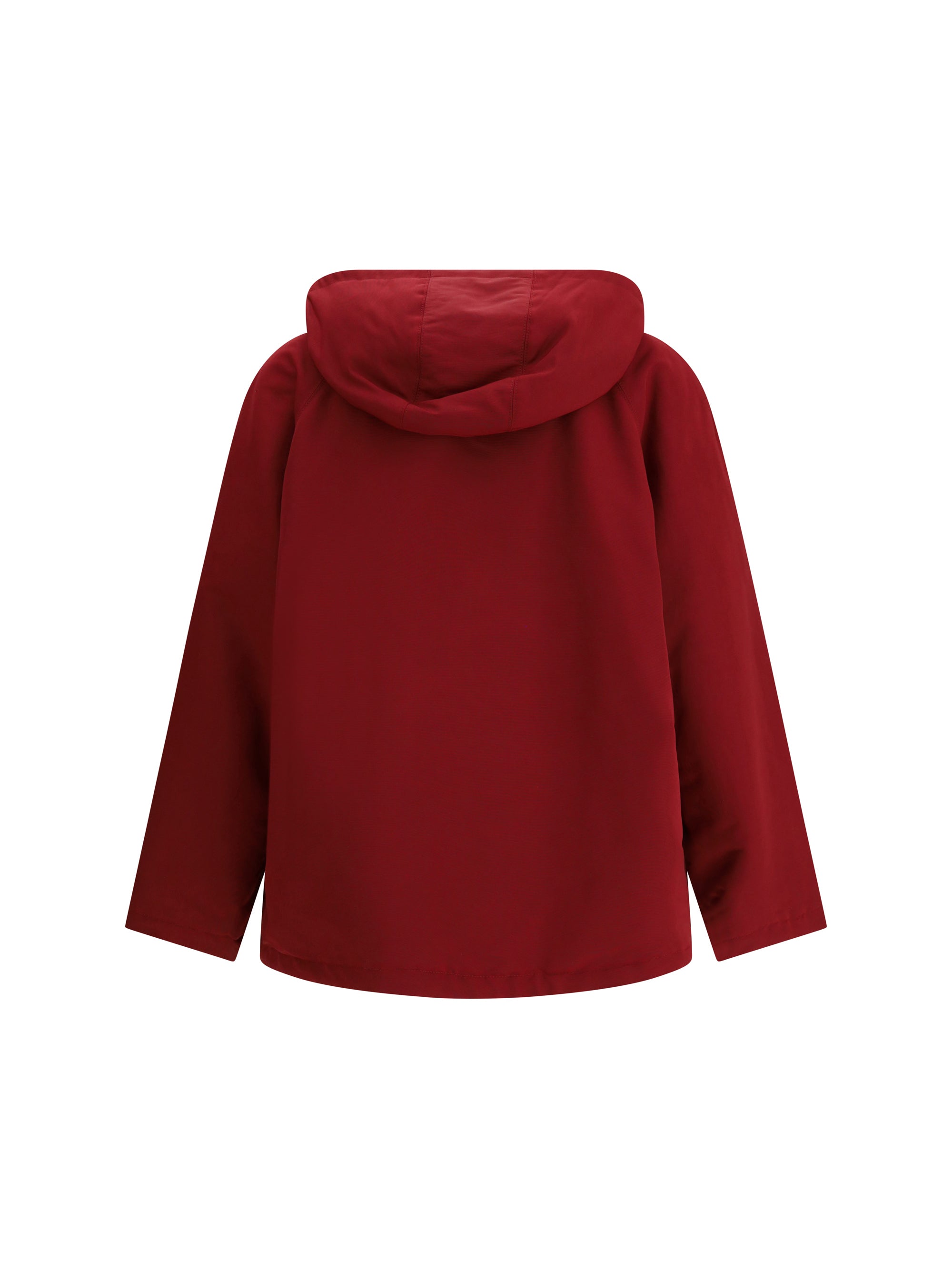 GUCCI 40 red polyester faille jacket