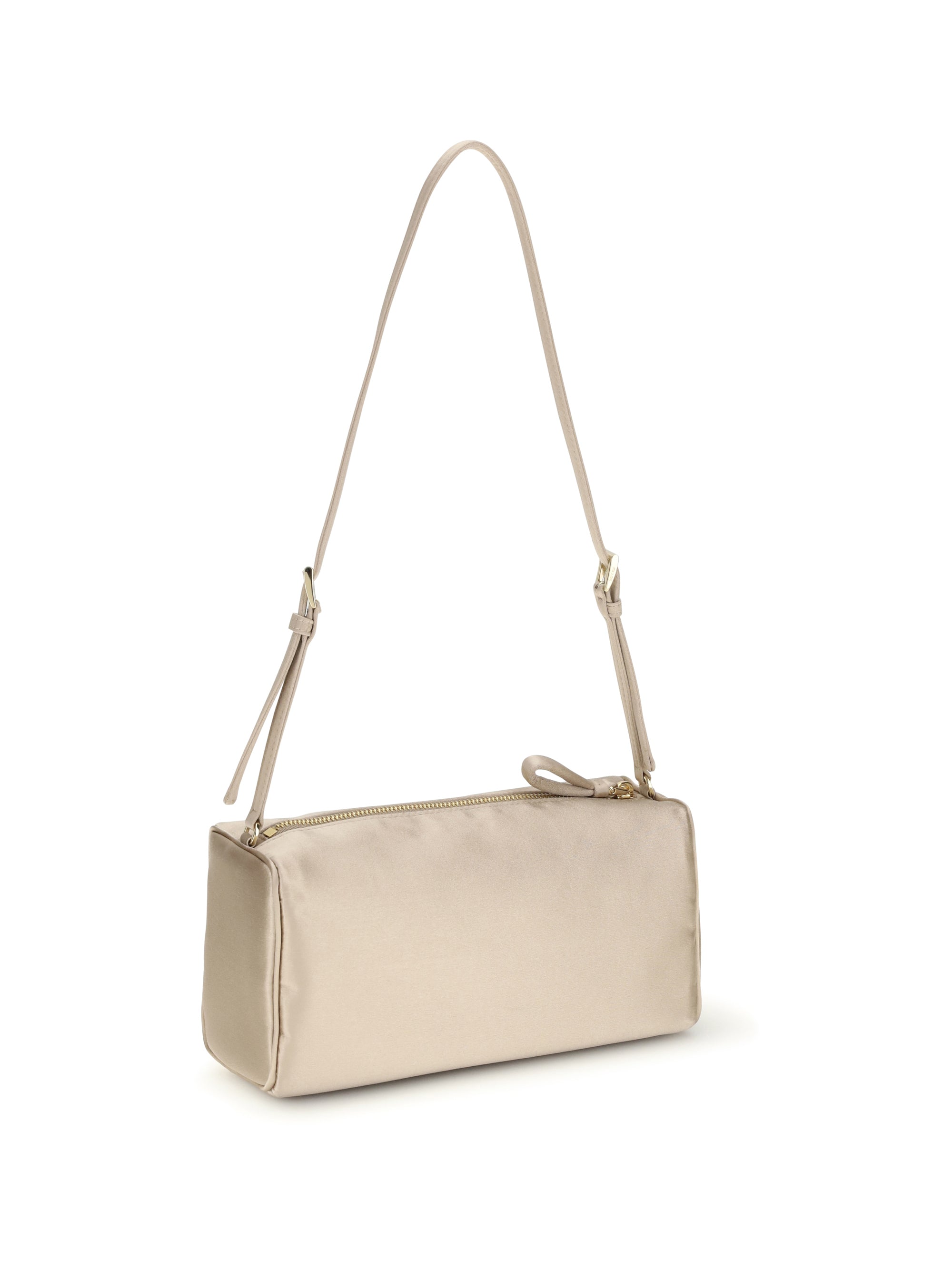 PRADA OS satin shoulder bag