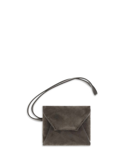 suede bag charm