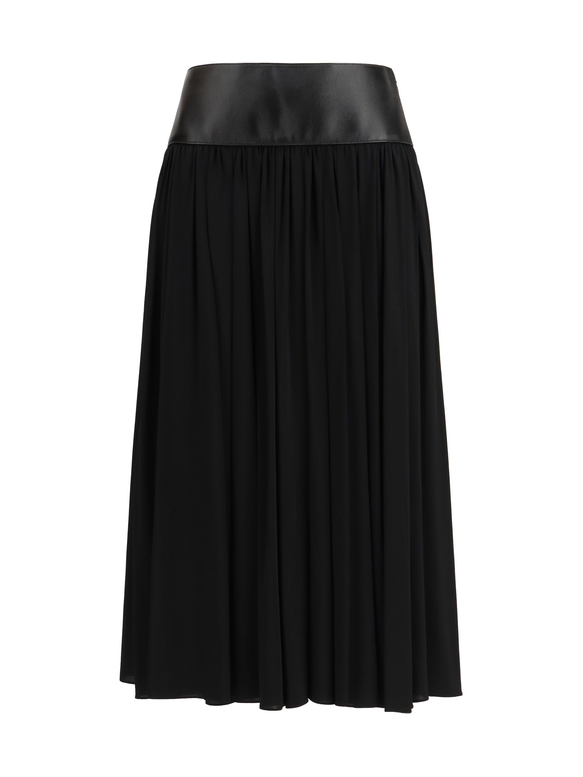ALAIA 38 skirt with leather belt