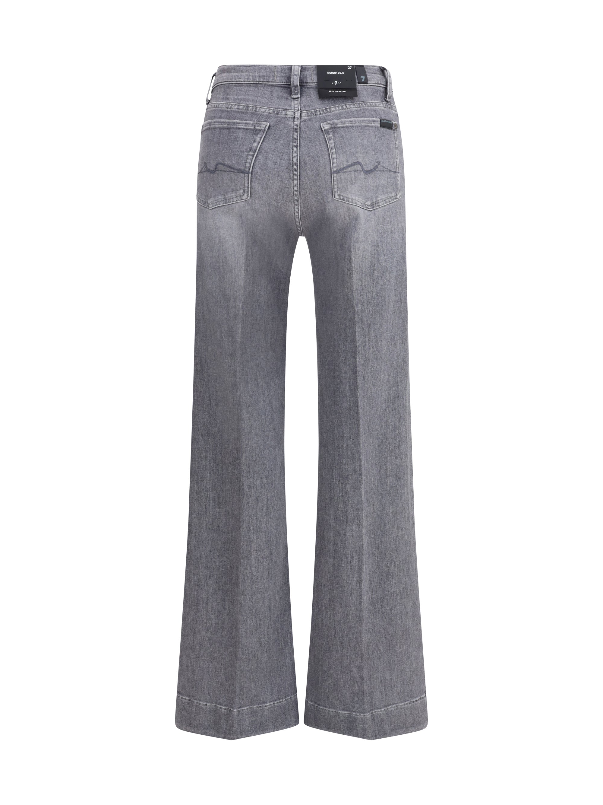 7FOR 24 modern dojo bootcut jeans