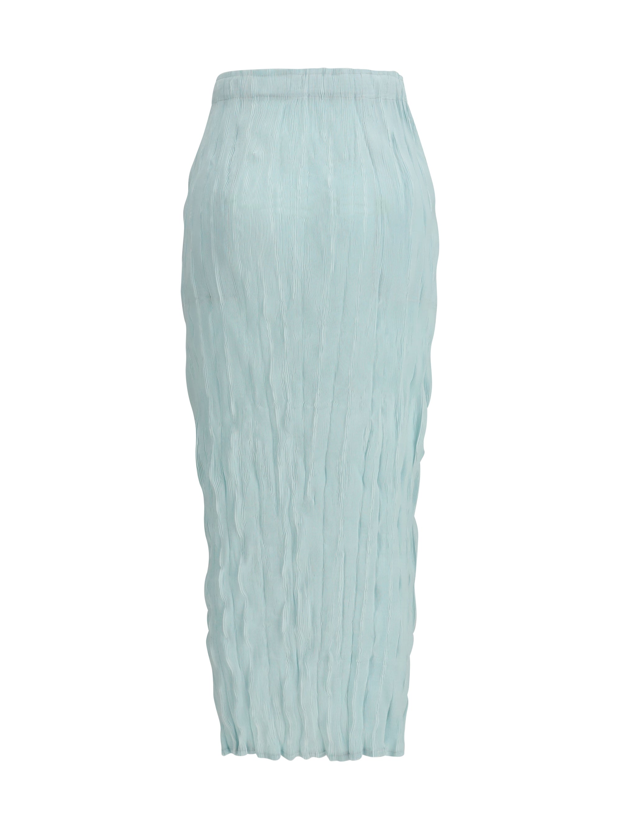 GONGDID DESIGN OS wavy midi skirt