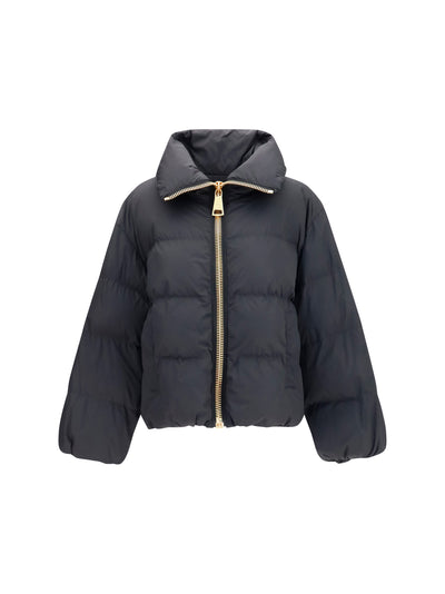 padded high-neck jacket