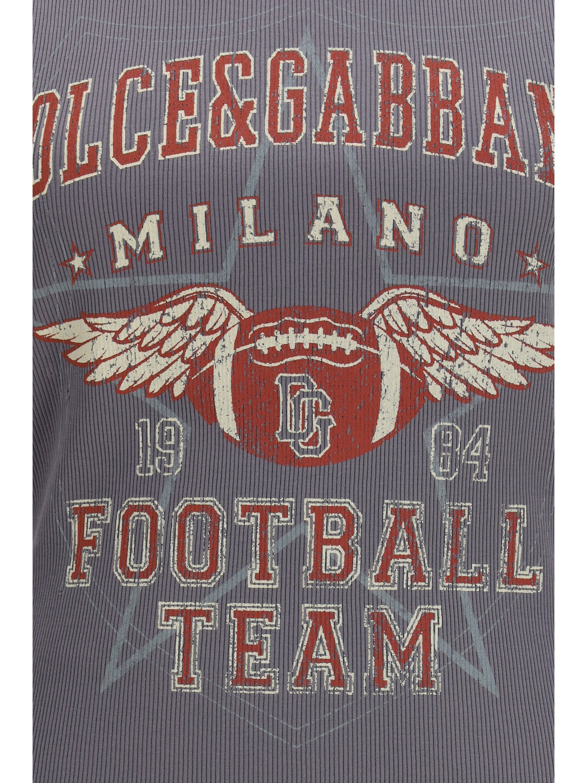 DOLCE & GABBANA 40 ribbed tank top