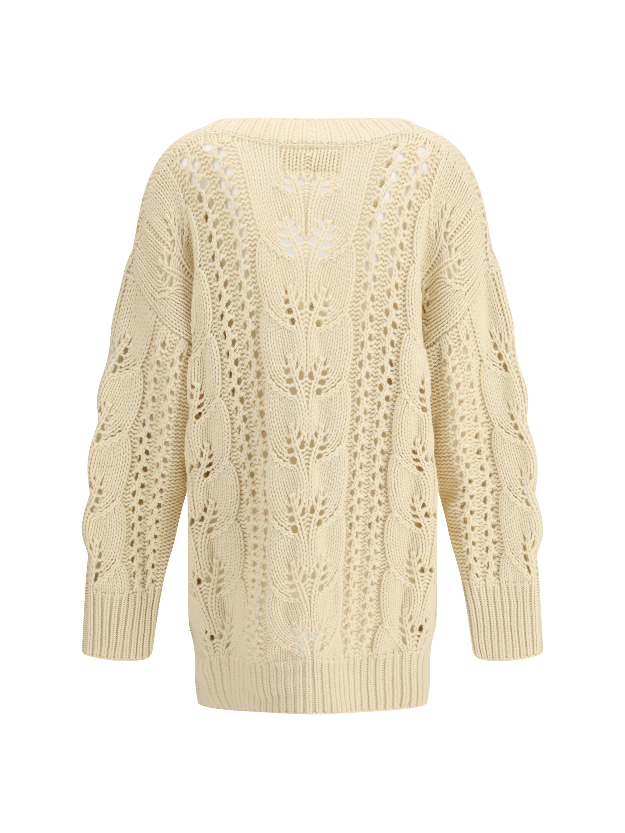 ERMANNO SCERVINO 38 perforated cashmere cardigan