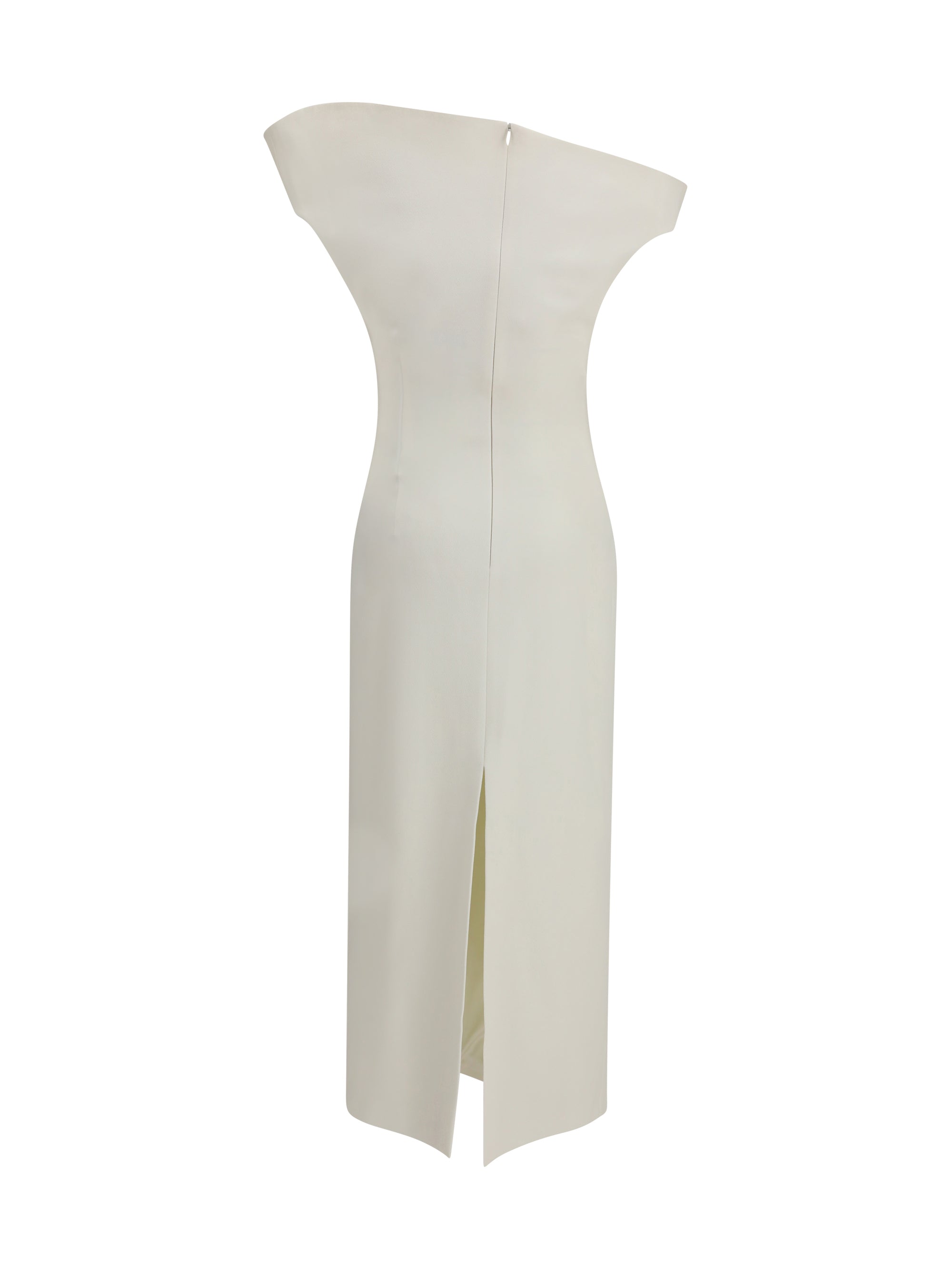 MAGDA BUTRYM 38 white off-shoulder midi dress
