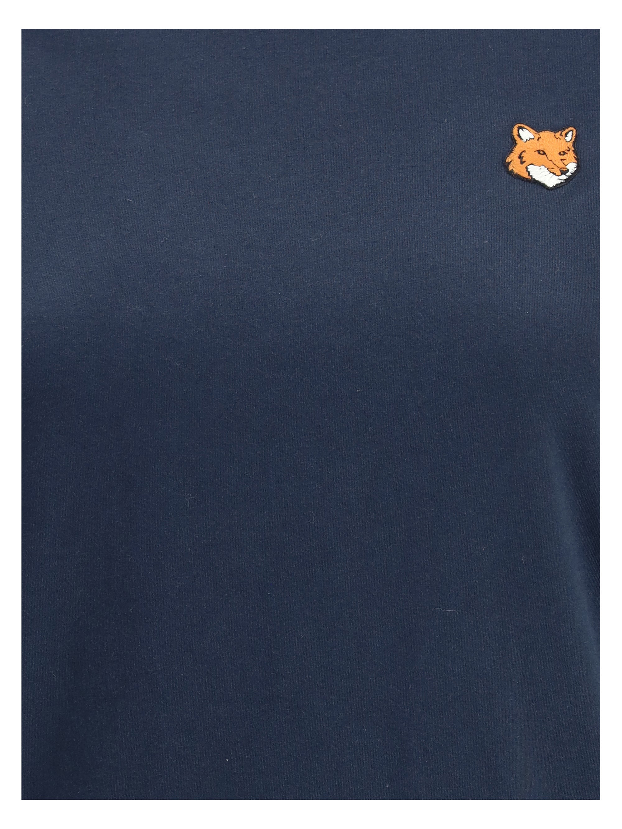 MAISON KITSUNÉ L fox head regular t-shirt