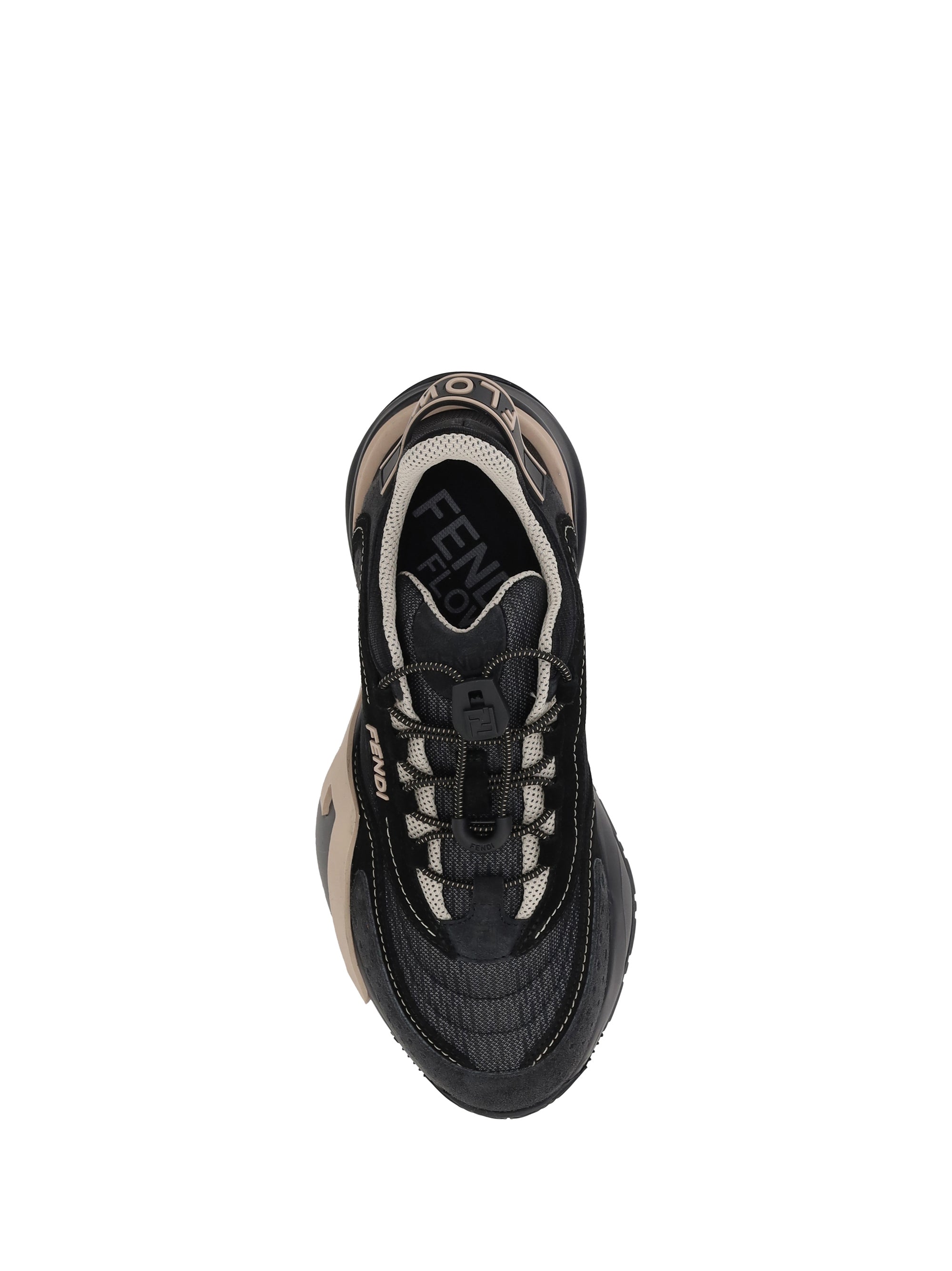 logoed sneakers
