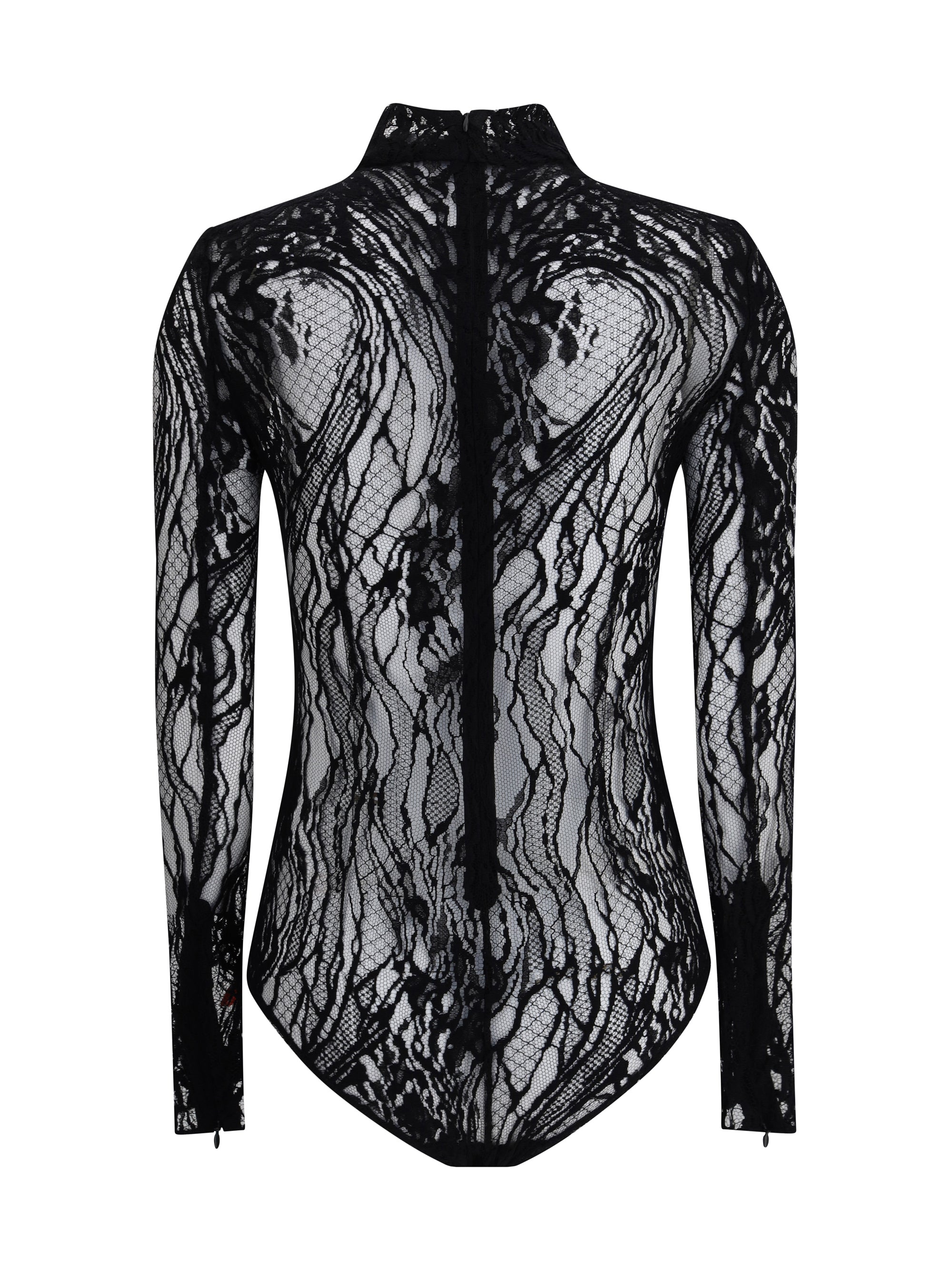 BALMAIN 36 lace bodysuit