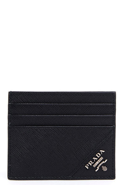 prada saffiano leather card holder